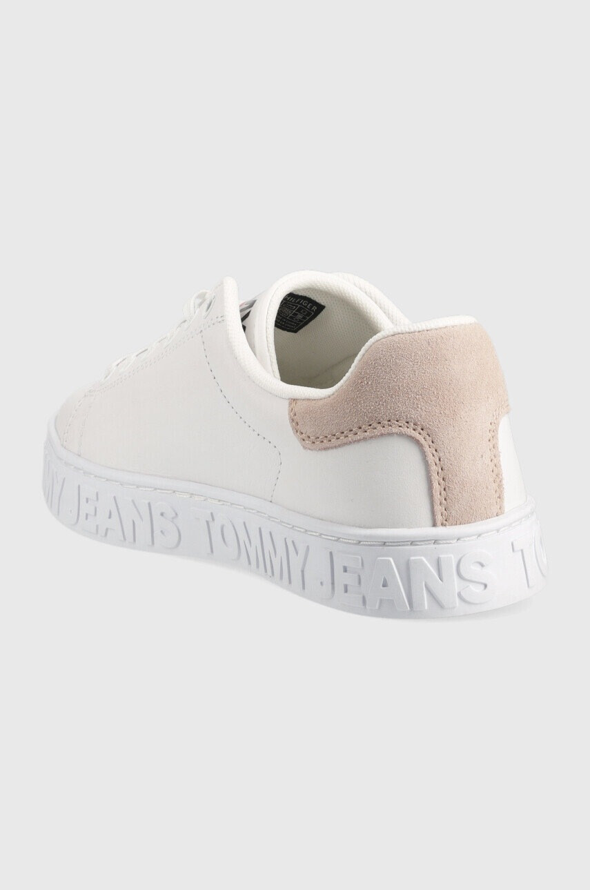 Tommy Jeans Кожени маратонки Sneaker Pop - Pepit.bg