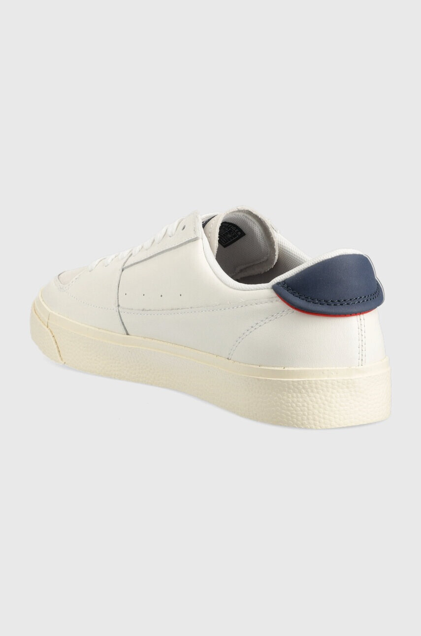 Tommy Jeans Кожени маратонки VULCANIZED ESS в бяло EM0EM01106 - Pepit.bg