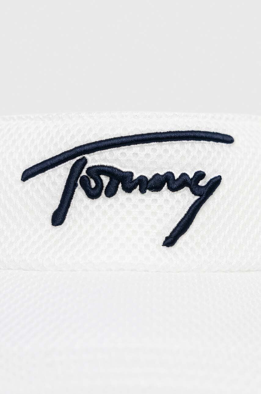 Tommy Jeans Козирка в бяло с апликация - Pepit.bg