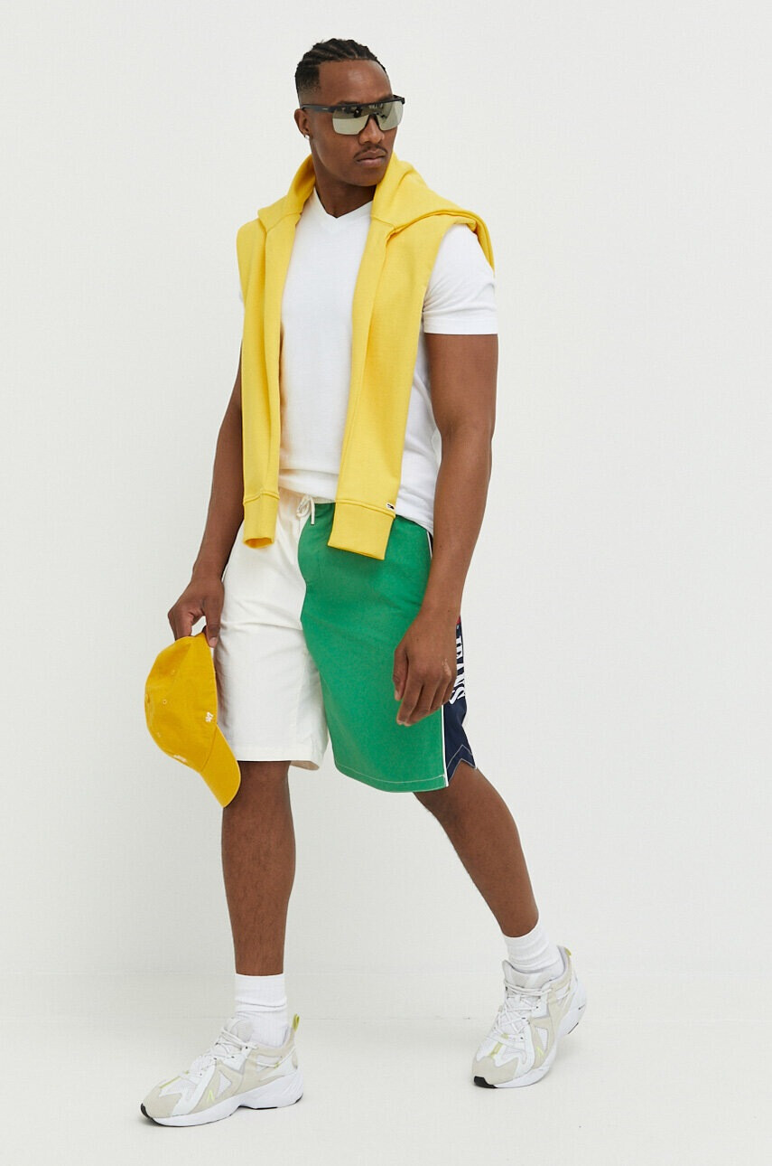 Tommy Jeans Къс панталон в зелено - Pepit.bg