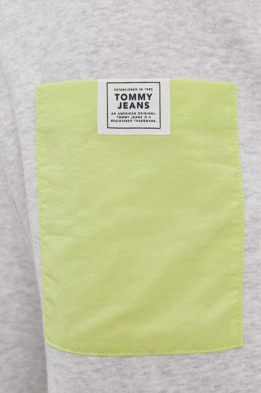 Tommy Jeans Къс панталон мъжки в сиво - Pepit.bg