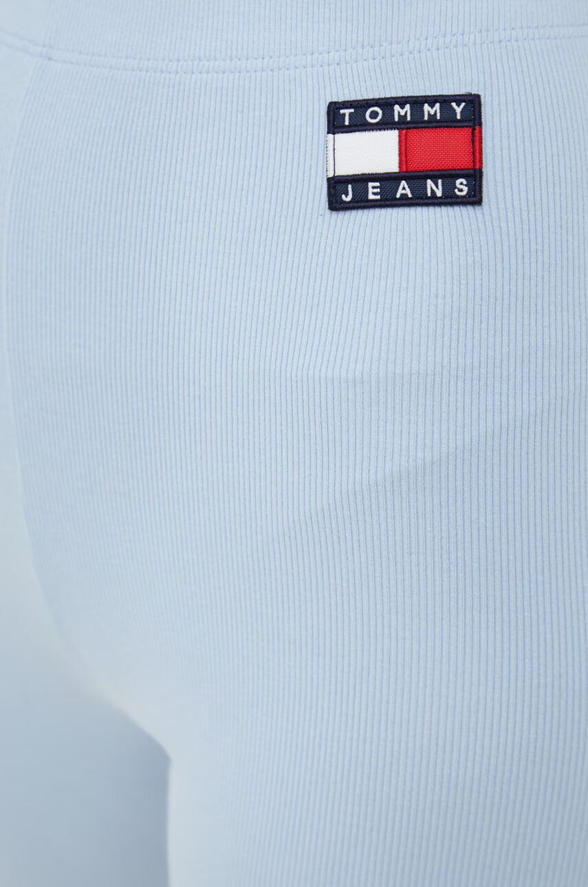 Tommy Jeans Къси панталони с апликация с висока талия - Pepit.bg