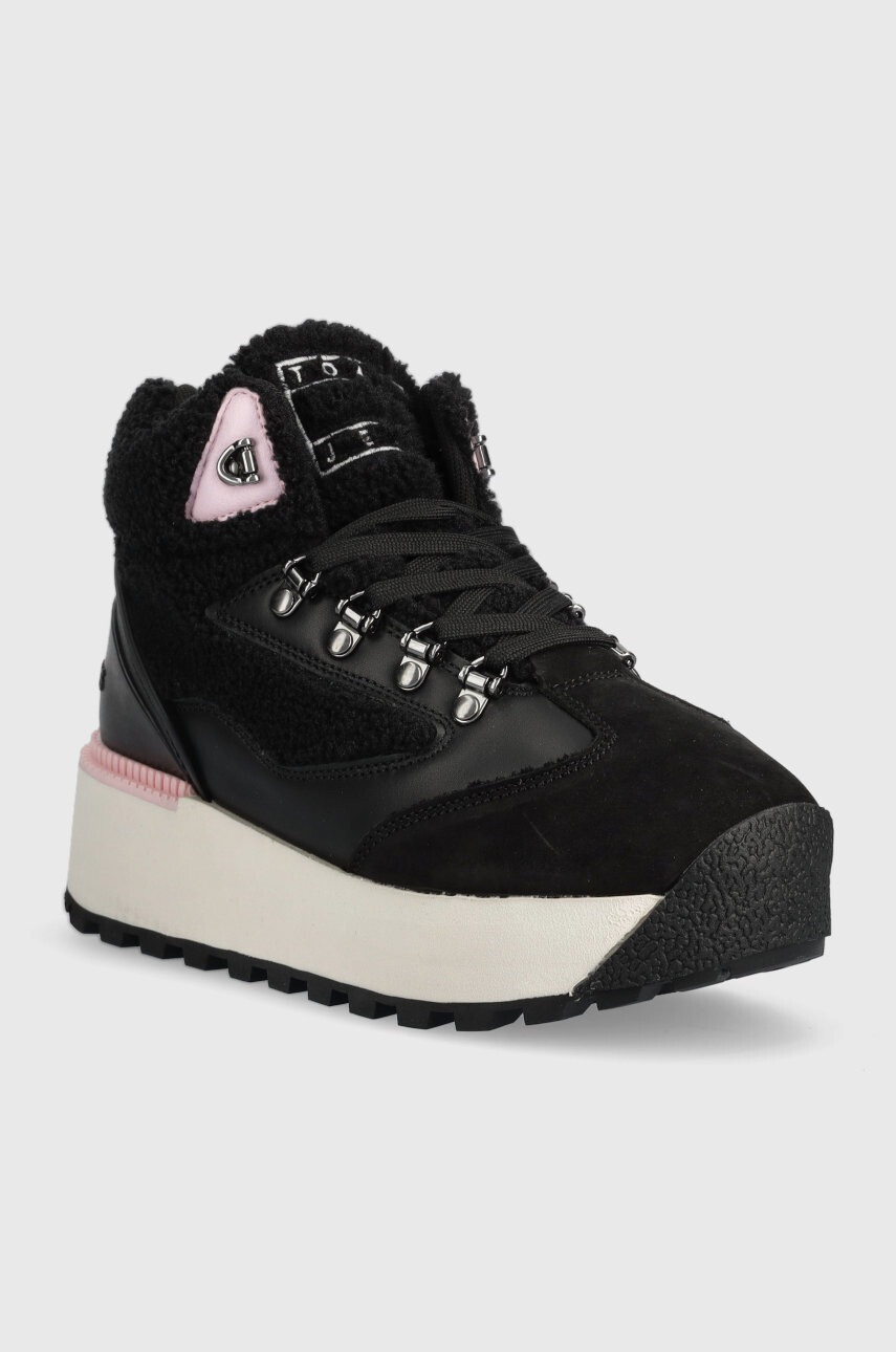 Tommy Jeans Маратонки Warm Hybrid Boot в черно - Pepit.bg