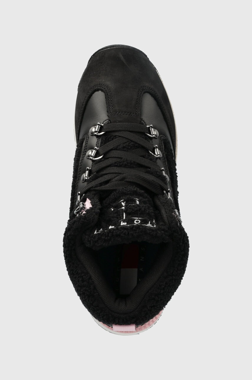 Tommy Jeans Маратонки Warm Hybrid Boot в черно - Pepit.bg