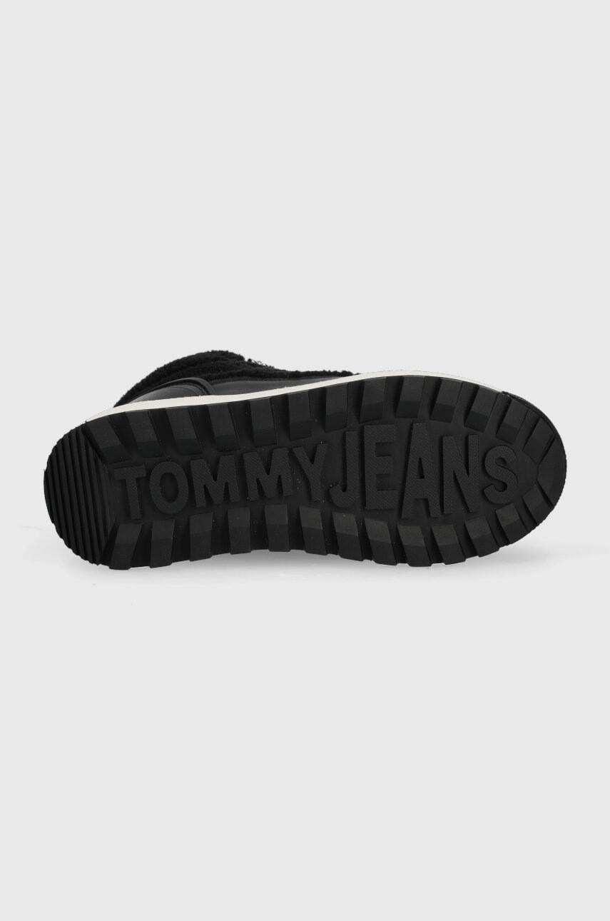 Tommy Jeans Маратонки Warm Hybrid Boot в черно - Pepit.bg