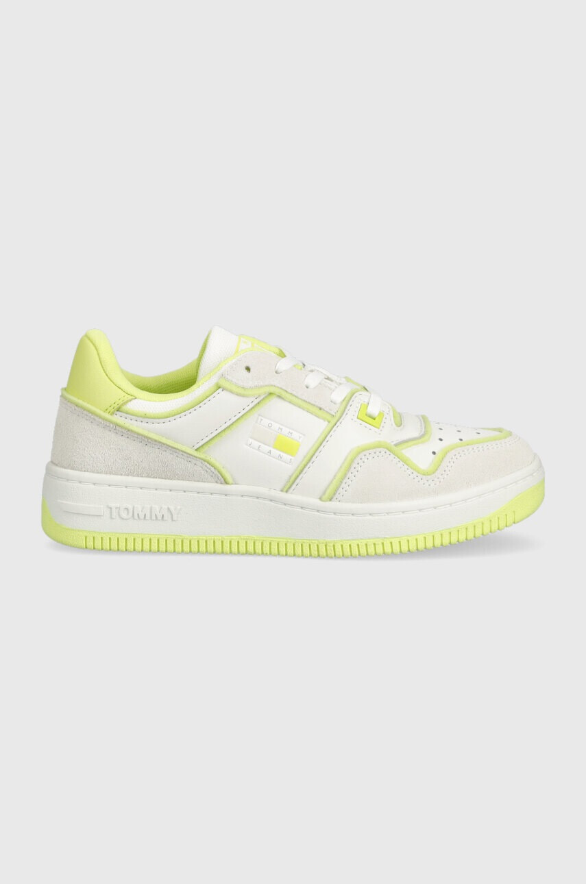 Tommy Jeans Маратонки DECON BASKET LOW CUT в бяло EN0EN02084 - Pepit.bg
