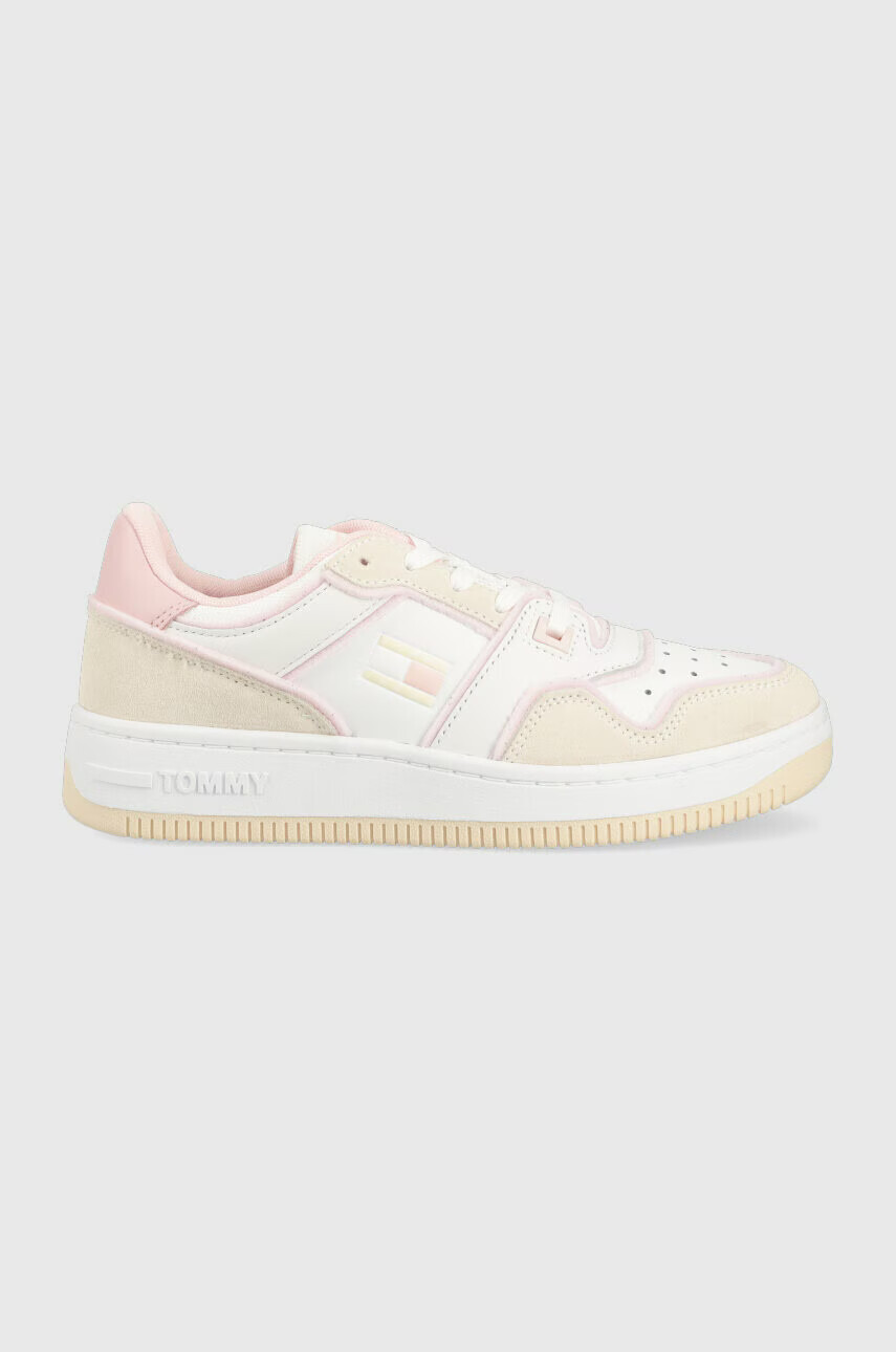Tommy Jeans Маратонки DECON BASKET LOW CUT в бежово EN0EN02084 - Pepit.bg