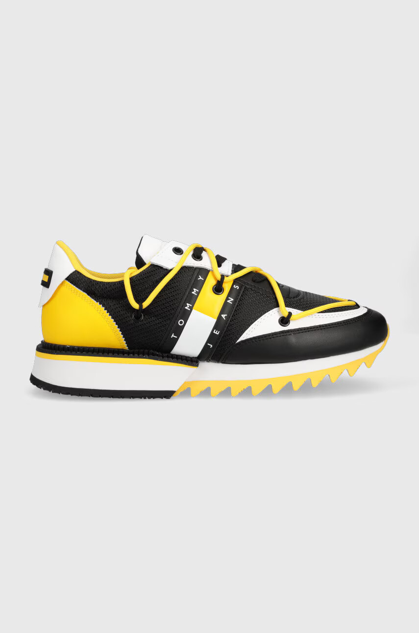 Tommy Jeans Маратонки Em0em01138 Outdoor Cleat в черно - Pepit.bg