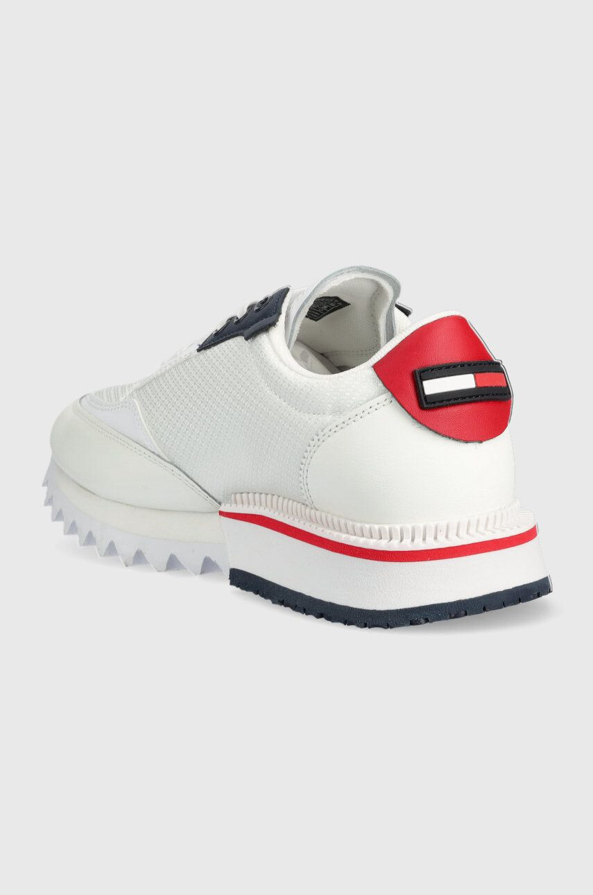 Tommy Jeans Маратонки En0en02055 Cleat Low в бяло - Pepit.bg