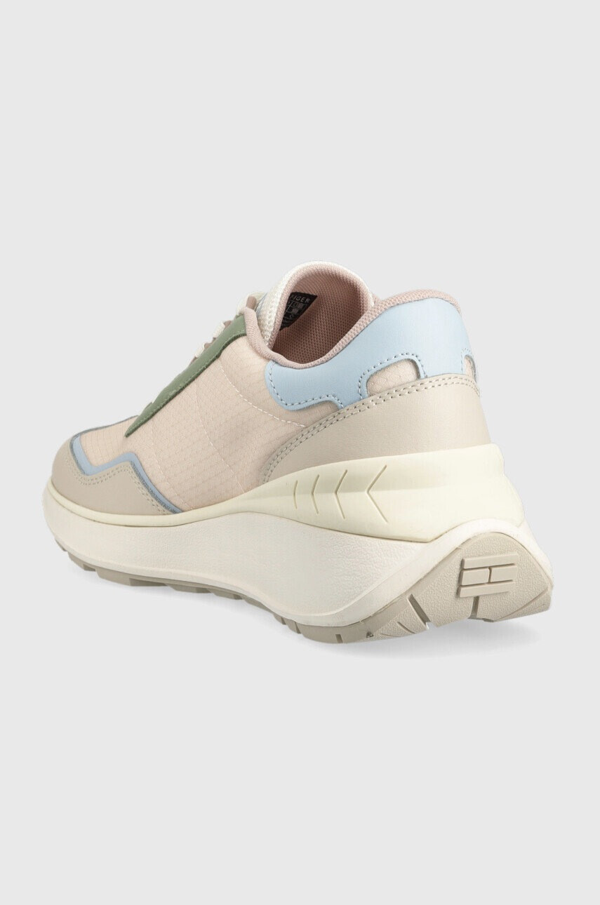Tommy Jeans Маратонки Fashion Retro Run в бежово - Pepit.bg