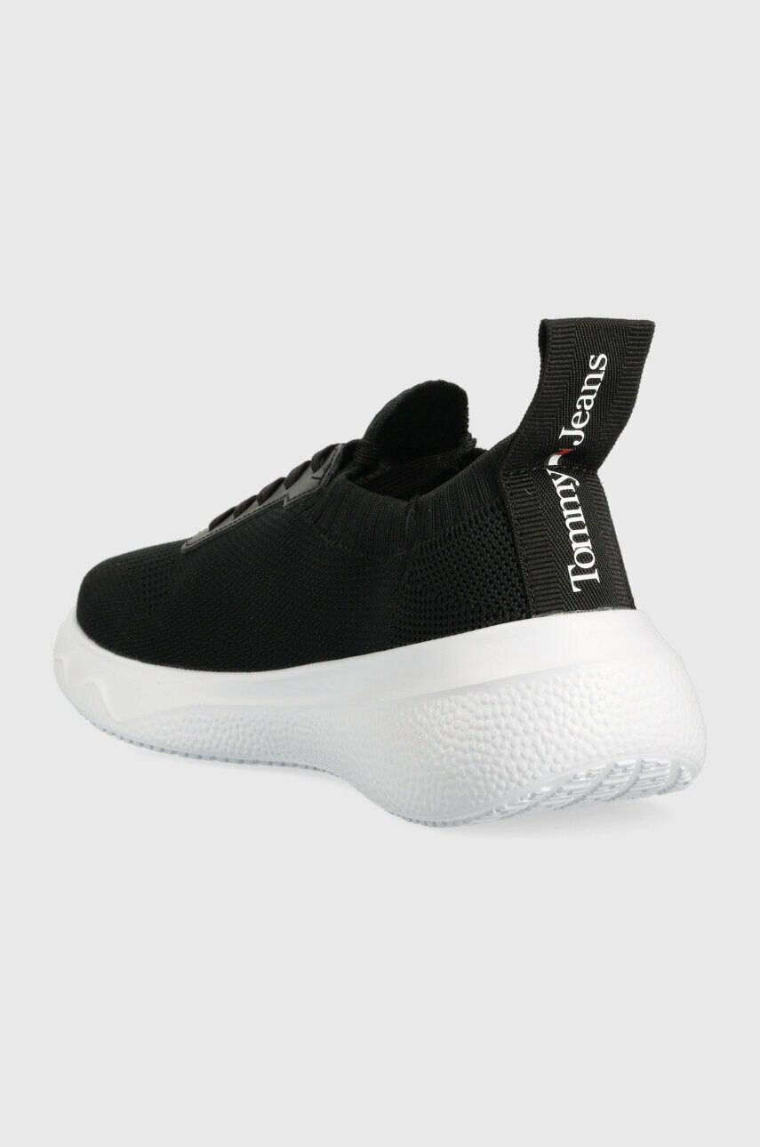 Tommy Jeans Маратонки FLEXI CONTRAST BRAND в черно EN0EN02139 - Pepit.bg