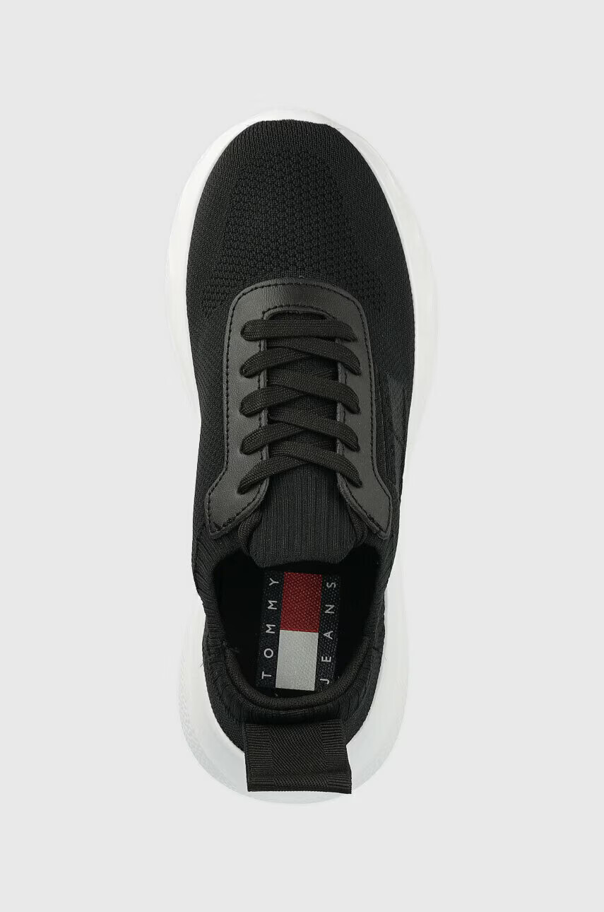 Tommy Jeans Маратонки FLEXI CONTRAST BRAND в черно EN0EN02139 - Pepit.bg