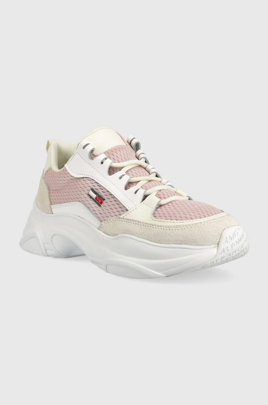 Tommy Jeans Маратонки LIGHTWEIGHT SHOE в розово EN0EN02081 - Pepit.bg