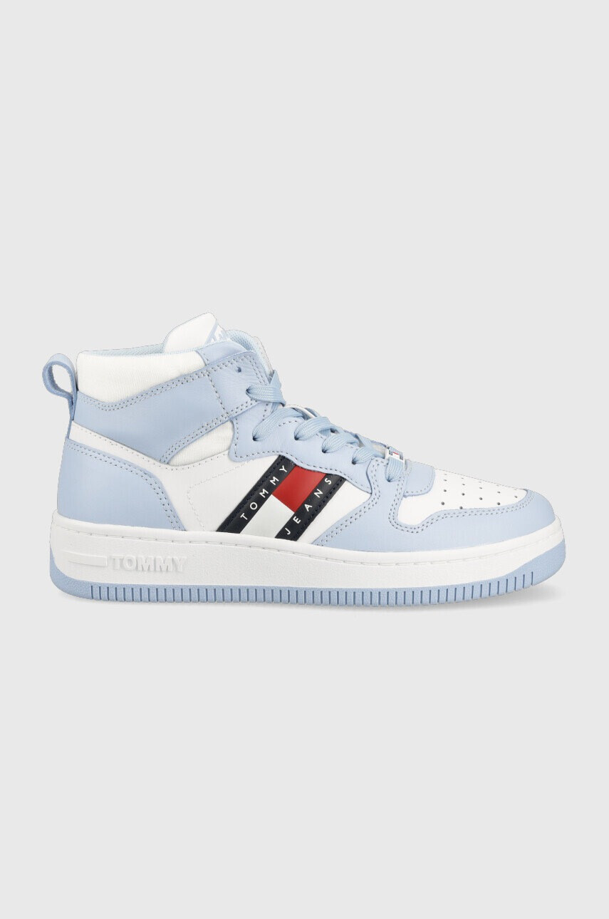 Tommy Jeans Маратонки Mid Pop Basket - Pepit.bg