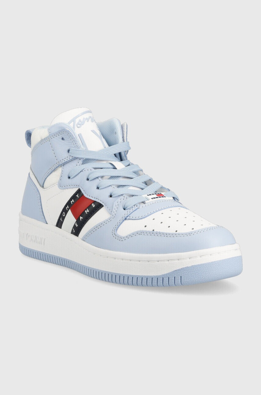Tommy Jeans Маратонки Mid Pop Basket - Pepit.bg