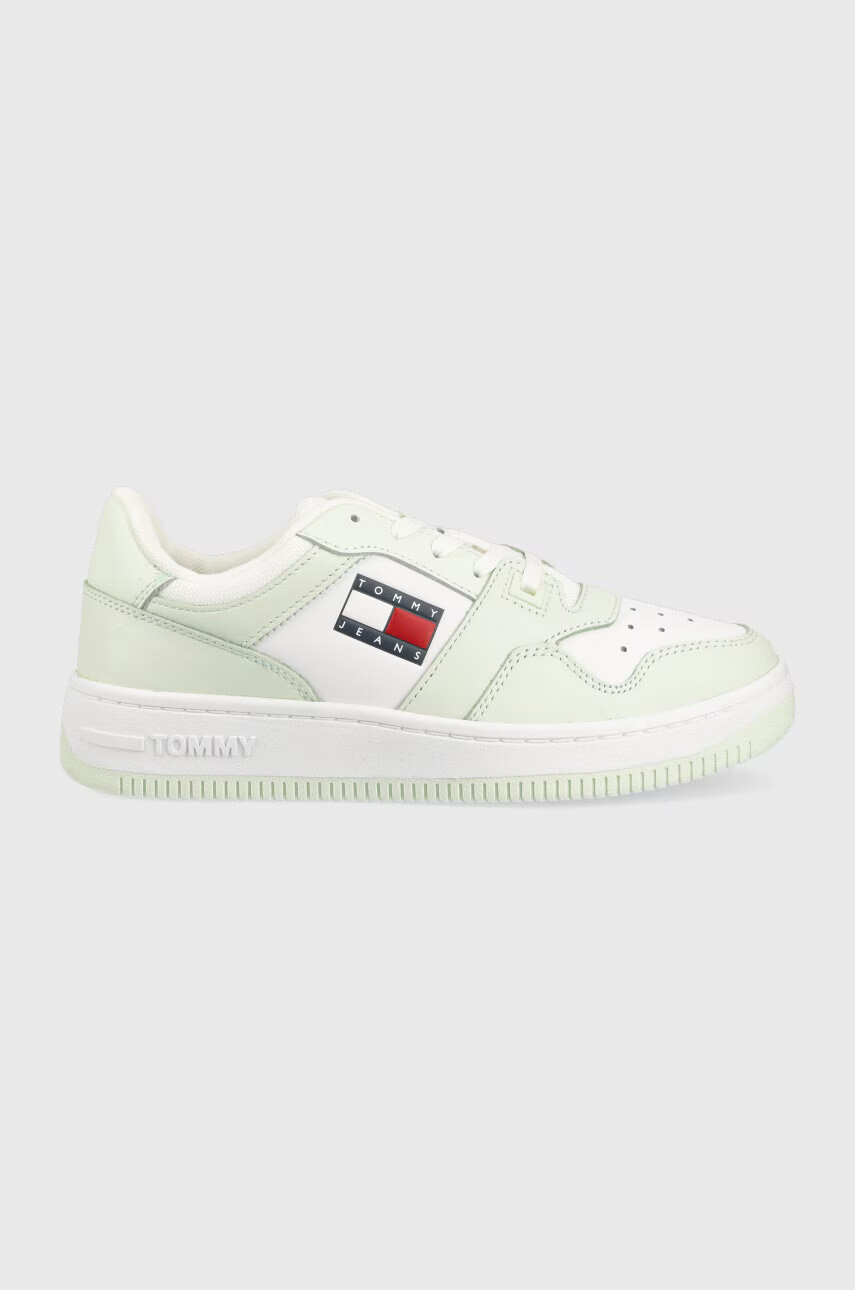 Tommy Jeans Маратонки RETRO BASKET WMN в бяло EN0EN02102 - Pepit.bg