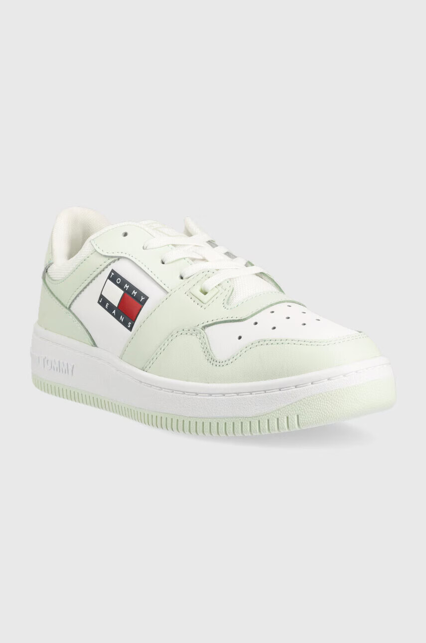 Tommy Jeans Маратонки RETRO BASKET WMN в бяло EN0EN02102 - Pepit.bg