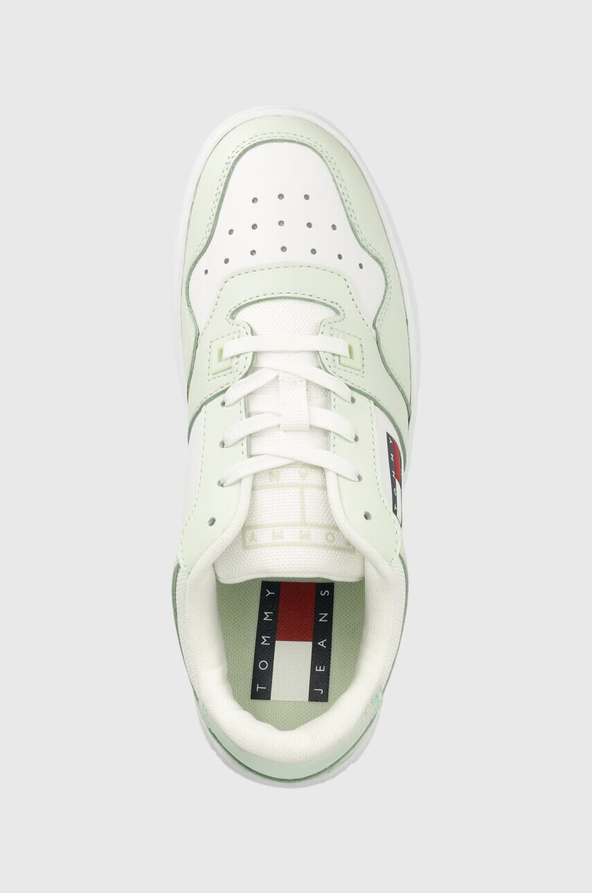 Tommy Jeans Маратонки RETRO BASKET WMN в бяло EN0EN02102 - Pepit.bg