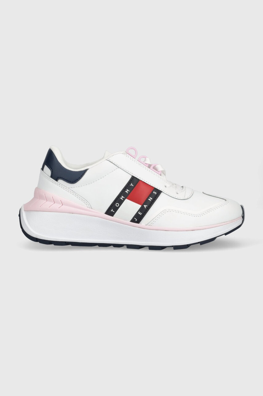 Tommy Jeans Маратонки Retro Fashion Run в бяло - Pepit.bg