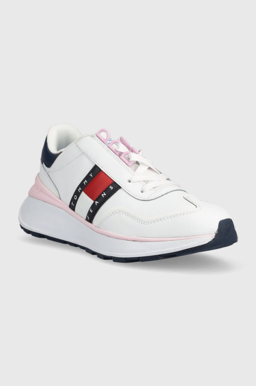 Tommy Jeans Маратонки Retro Fashion Run в бяло - Pepit.bg