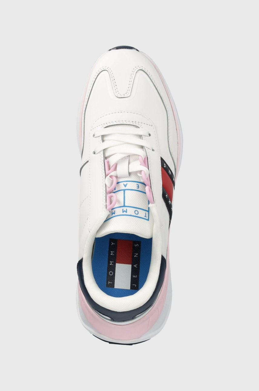 Tommy Jeans Маратонки Retro Fashion Run в бяло - Pepit.bg