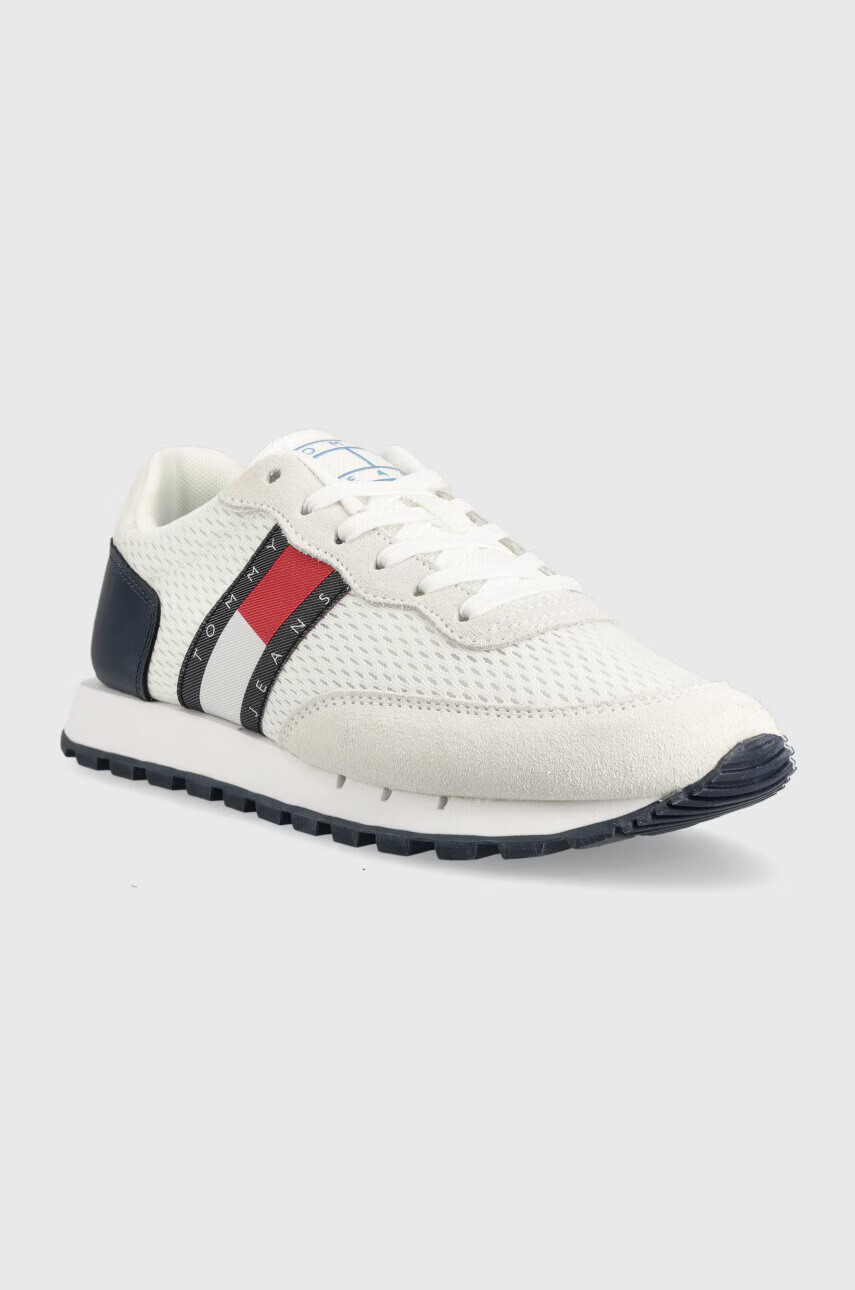 Tommy Jeans Маратонки RETRO RUNNER в бяло EN0EN02121 - Pepit.bg