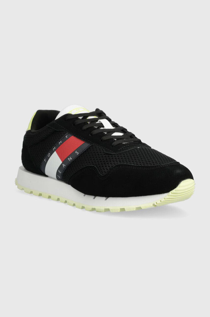 Tommy Jeans Маратонки RETRO RUNNER MESH в черно EM0EM01172 - Pepit.bg