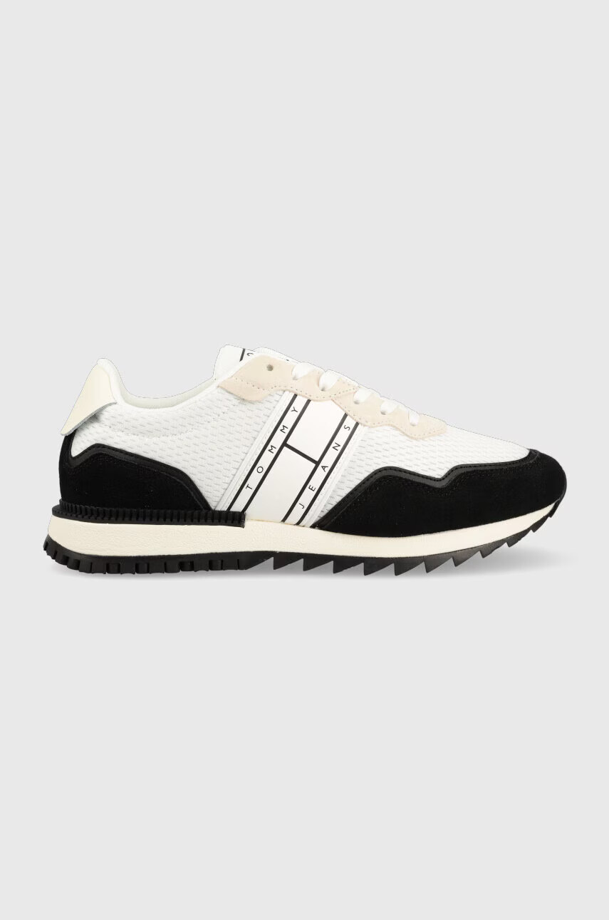 Tommy Jeans Маратонки RUNNER MIX MATERIAL в черно EM0EM01167 - Pepit.bg