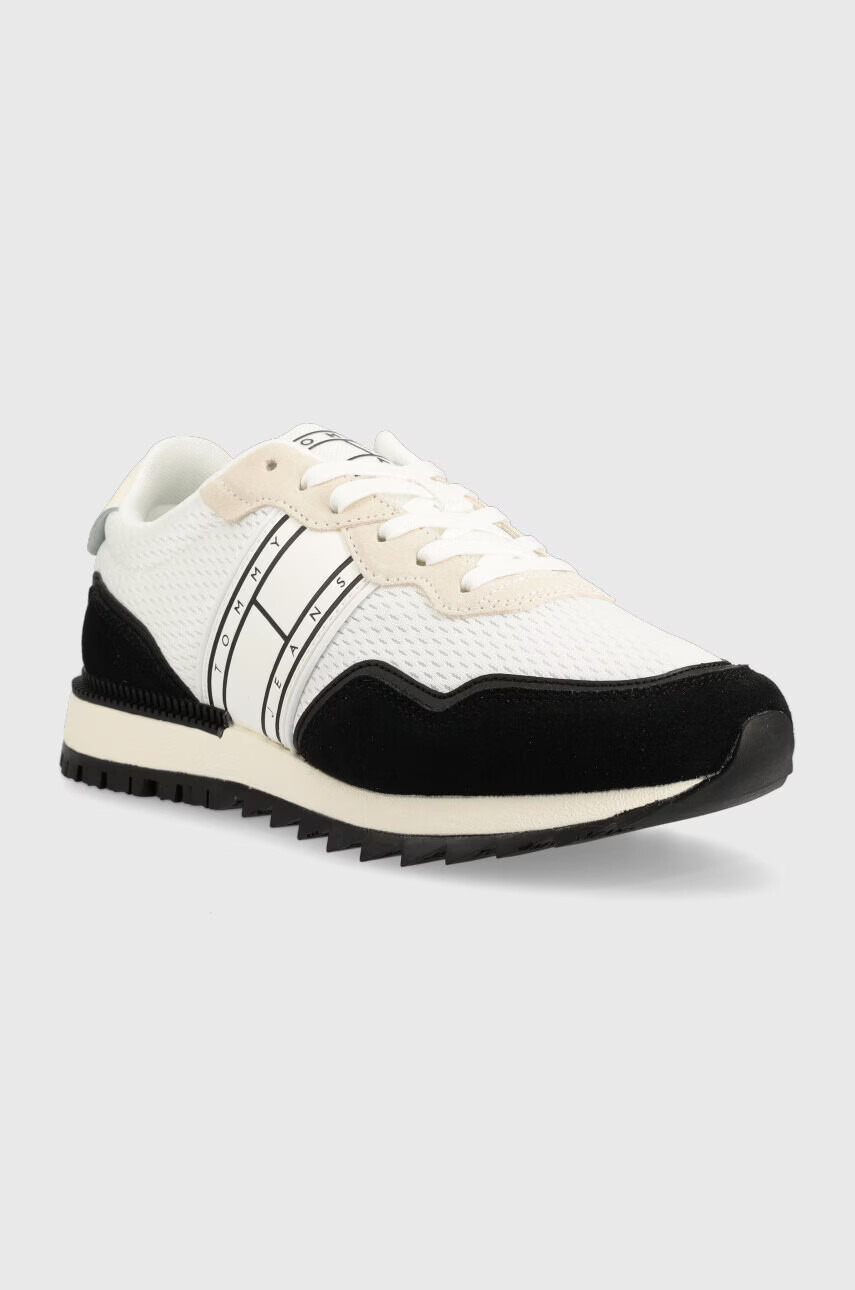 Tommy Jeans Маратонки RUNNER MIX MATERIAL в черно EM0EM01167 - Pepit.bg