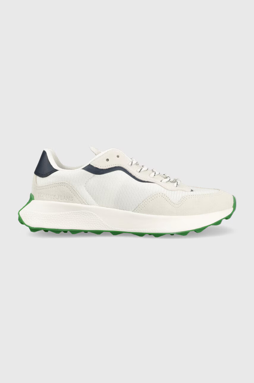 Tommy Jeans Маратонки RUNNER OUTSOLE в бяло EM0EM01176 - Pepit.bg