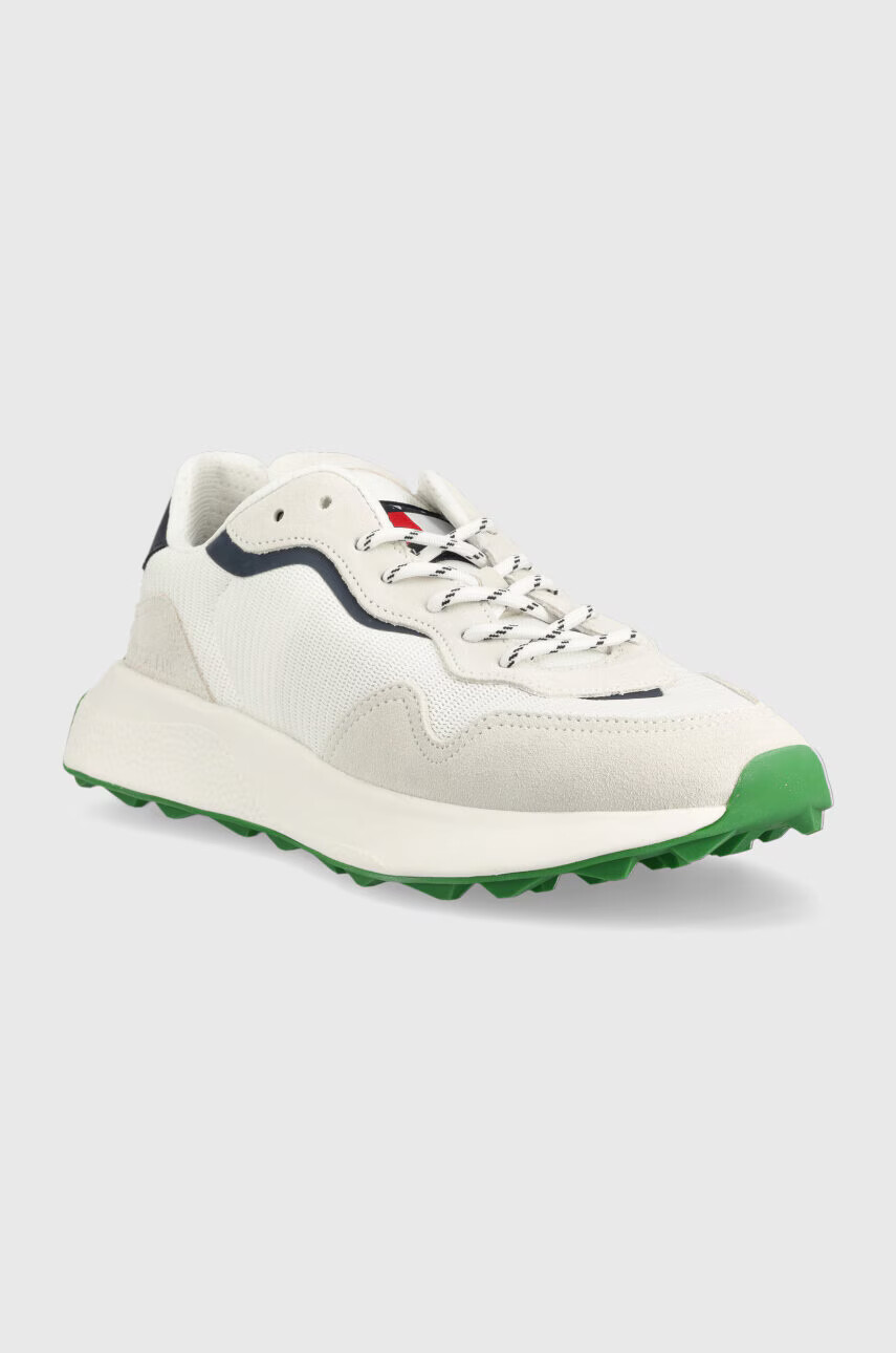 Tommy Jeans Маратонки RUNNER OUTSOLE в бяло EM0EM01176 - Pepit.bg