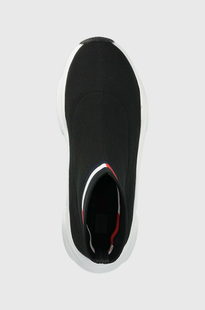 Tommy Jeans Маратонки SOCK BOOT в черно EN0EN02104 - Pepit.bg