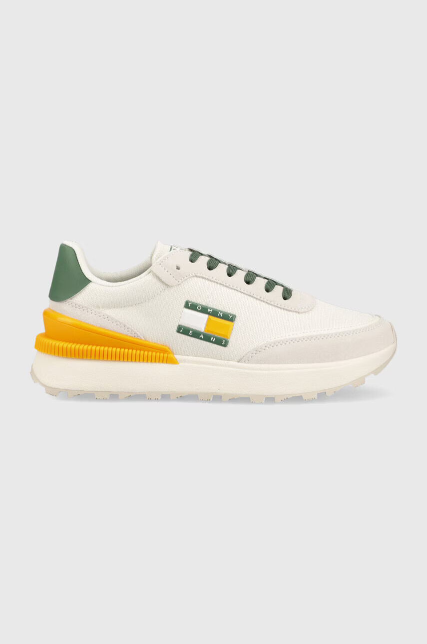 Tommy Jeans Маратонки TJM TECH RUNNER MATERIAL в бяло EM0EM01300 - Pepit.bg