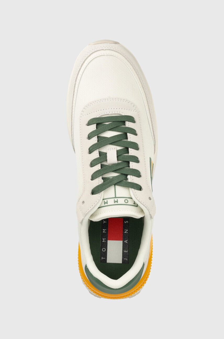 Tommy Jeans Маратонки TJM TECH RUNNER MATERIAL в бяло EM0EM01300 - Pepit.bg