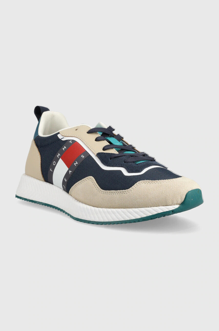 Tommy Jeans Маратонки Track Cleat в тъмносиньо - Pepit.bg