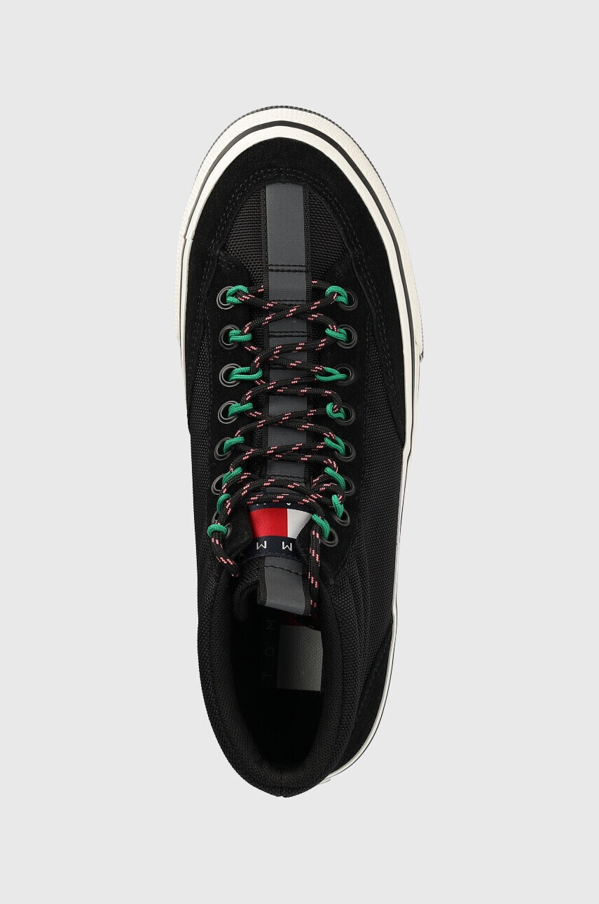 Tommy Jeans Маратонки Water Repellent Vulc в черно - Pepit.bg
