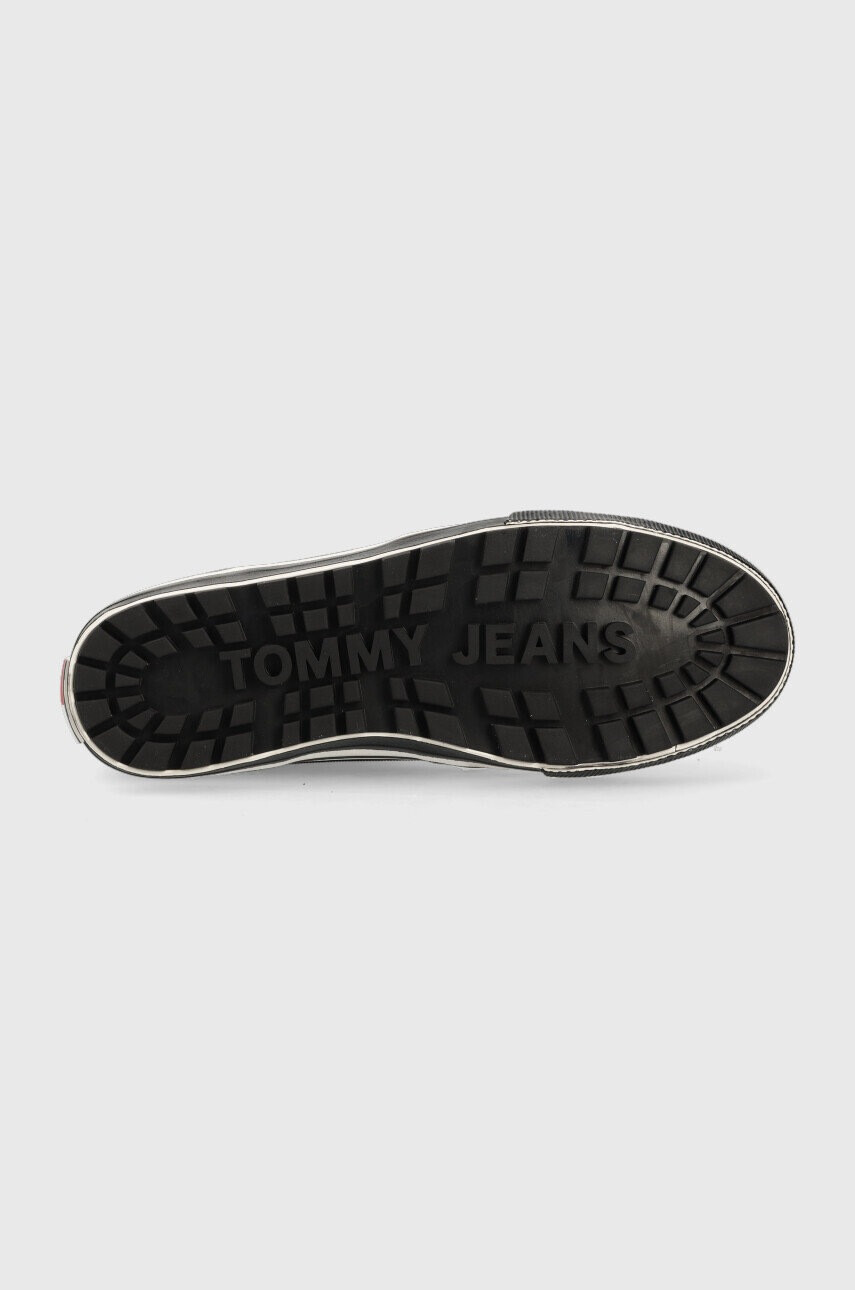 Tommy Jeans Маратонки Water Repellent Vulc в черно - Pepit.bg