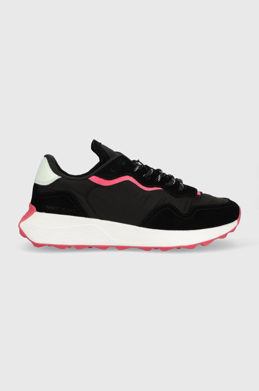 Tommy Jeans Маратонки WMNS NEW RUNNER в черно EN0EN02143 - Pepit.bg