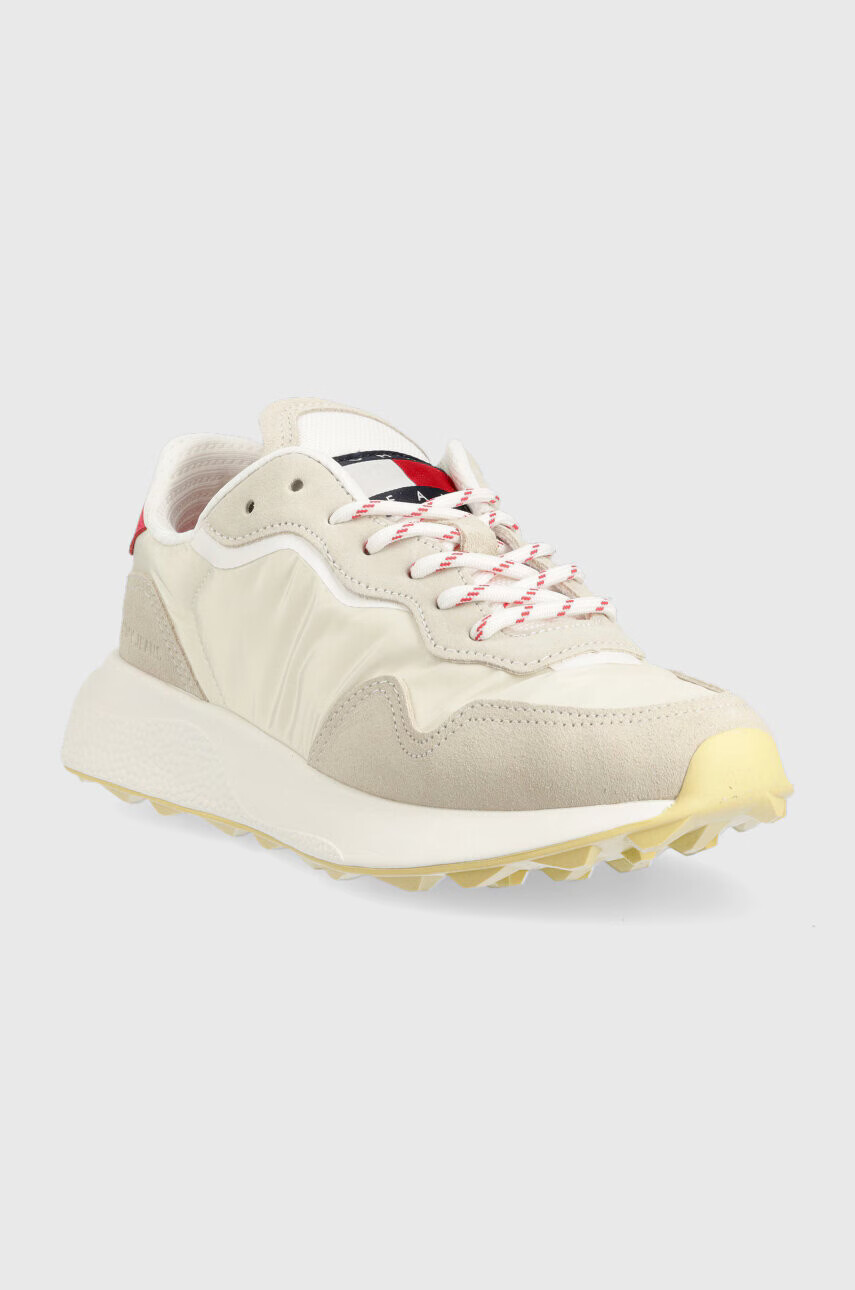 Tommy Jeans Маратонки WMNS NEW RUNNER в бежово EN0EN02143 - Pepit.bg
