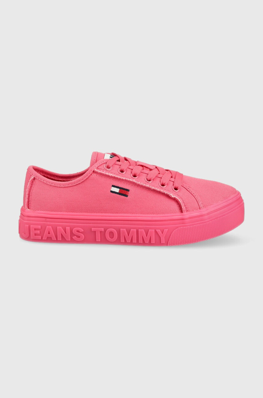 Tommy Jeans Ниски кецове Flatform - Pepit.bg