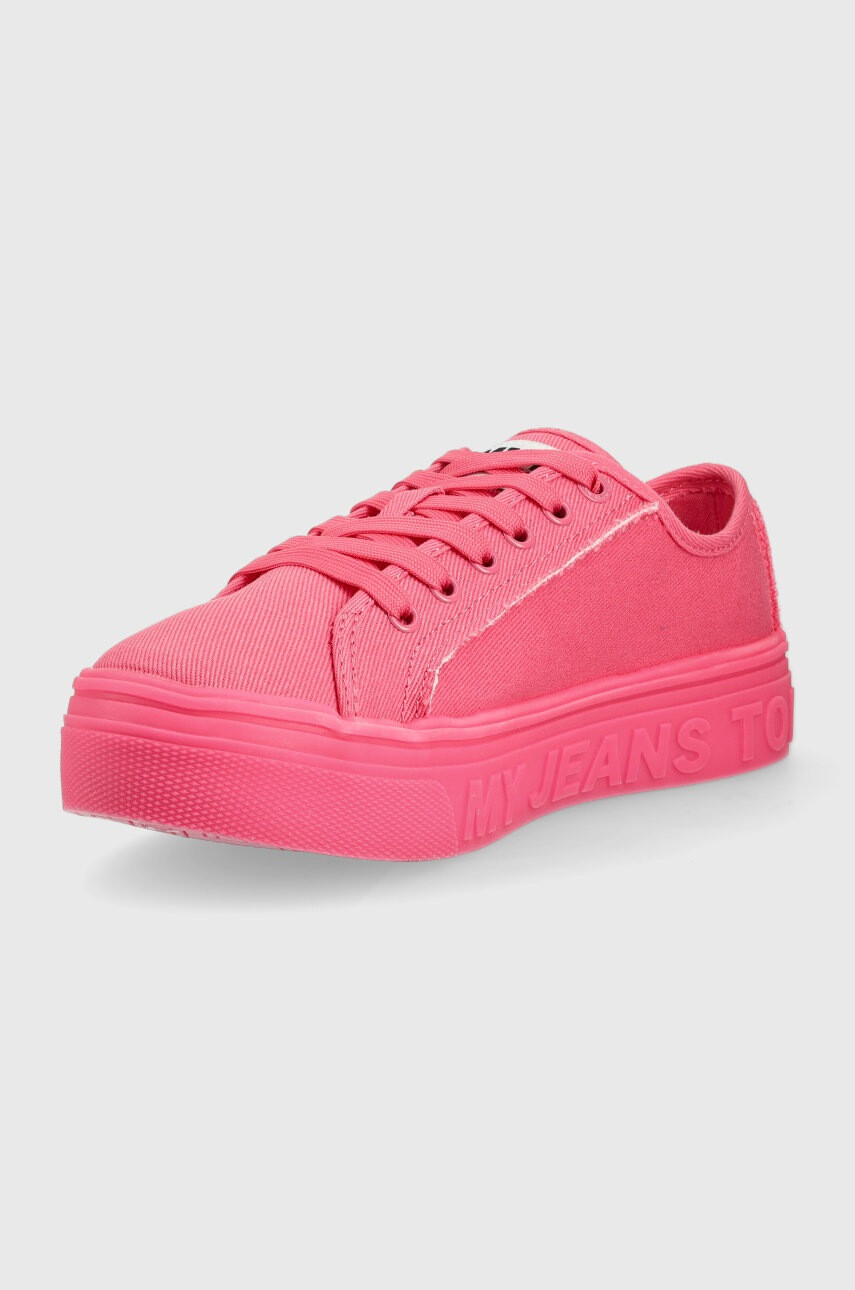 Tommy Jeans Ниски кецове Flatform - Pepit.bg