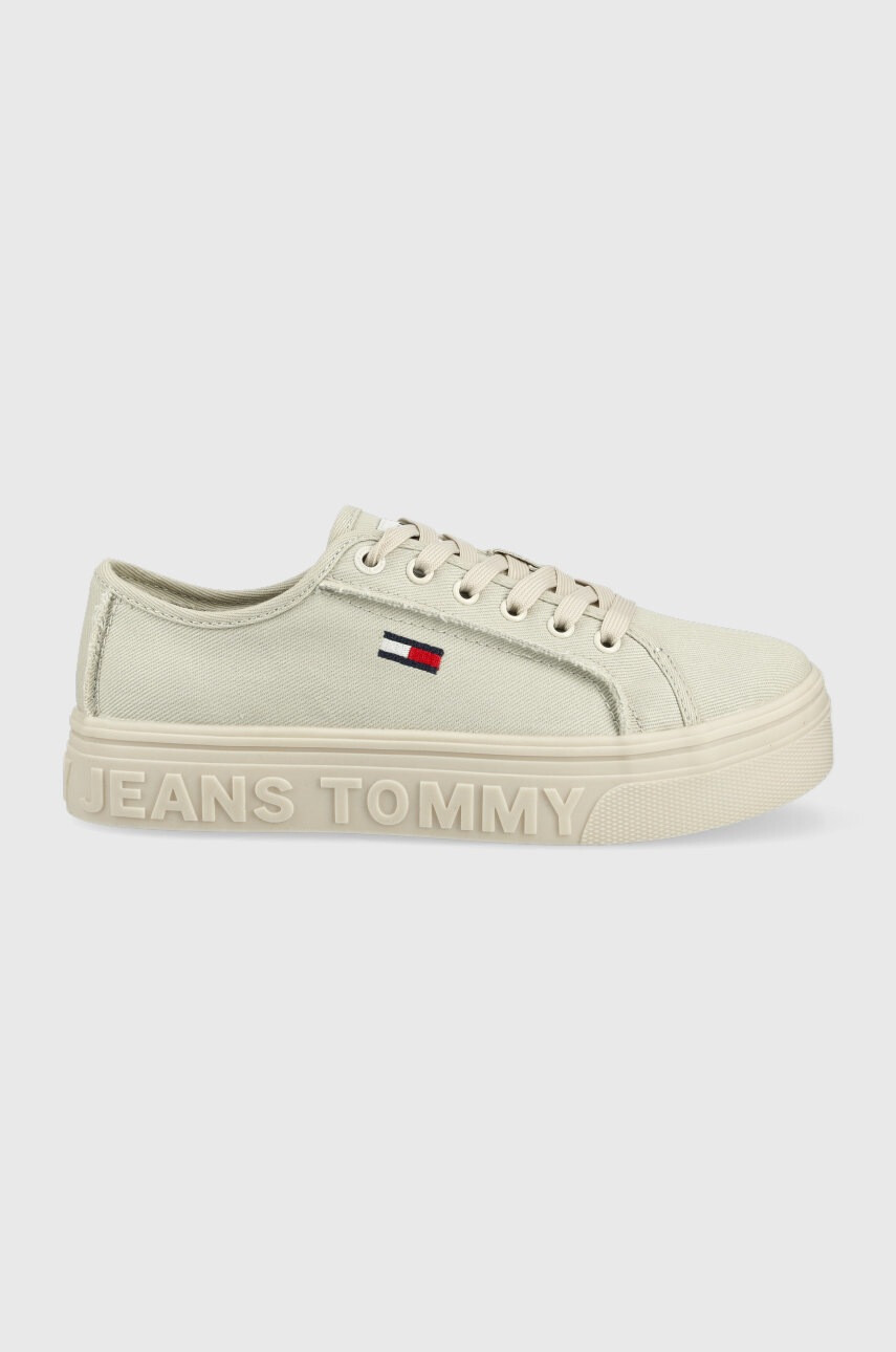 Tommy Jeans Ниски кецове Flatform - Pepit.bg