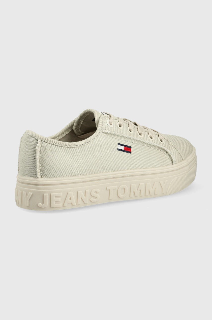 Tommy Jeans Ниски кецове Flatform - Pepit.bg