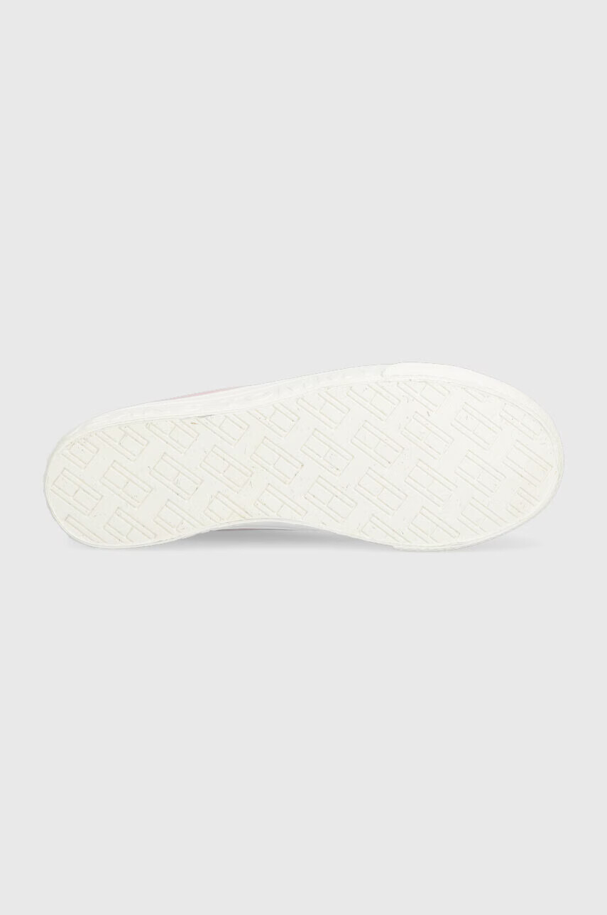 Tommy Jeans Ниски кецове FLATFORM в розово EN0EN02173 - Pepit.bg