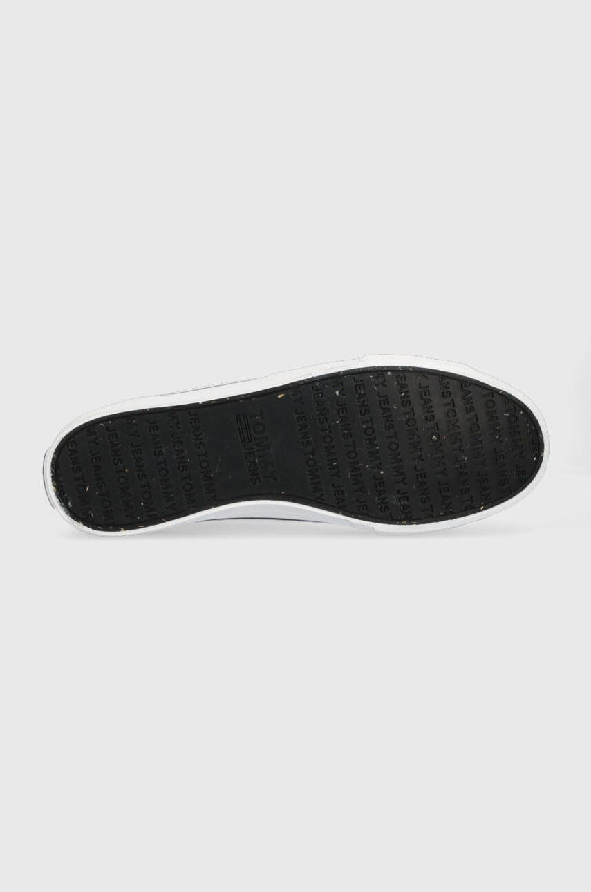 Tommy Jeans Ниски кецове Leather Vulc Tjm Ess в бяло - Pepit.bg