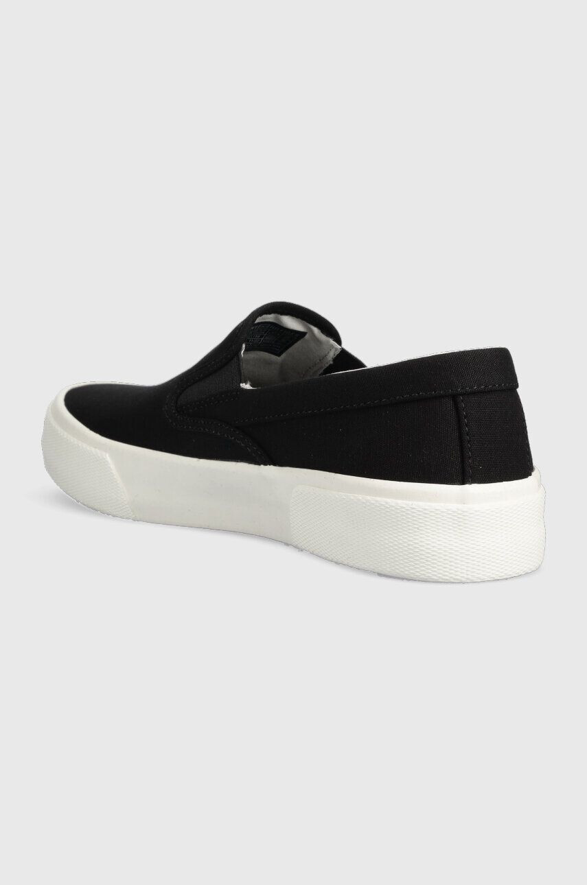 Tommy Jeans Ниски кецове SLIP ON CANVAS COLOR в черно EM0EM01156 - Pepit.bg