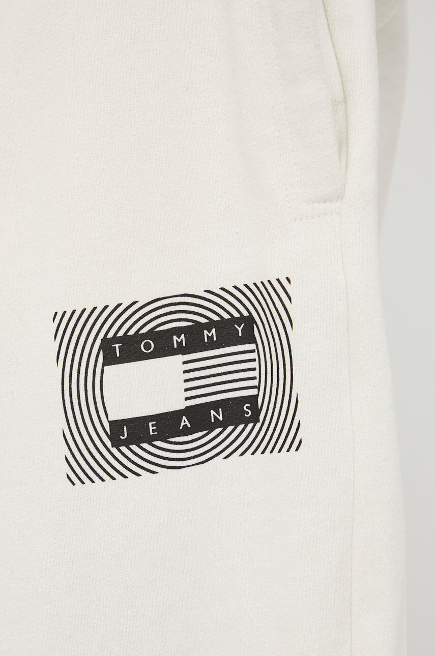 Tommy Jeans Памучен панталон мъжко с десен - Pepit.bg