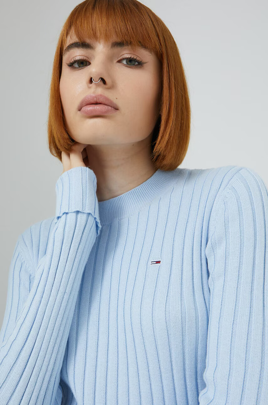 Tommy Jeans Памучен пуловер - Pepit.bg