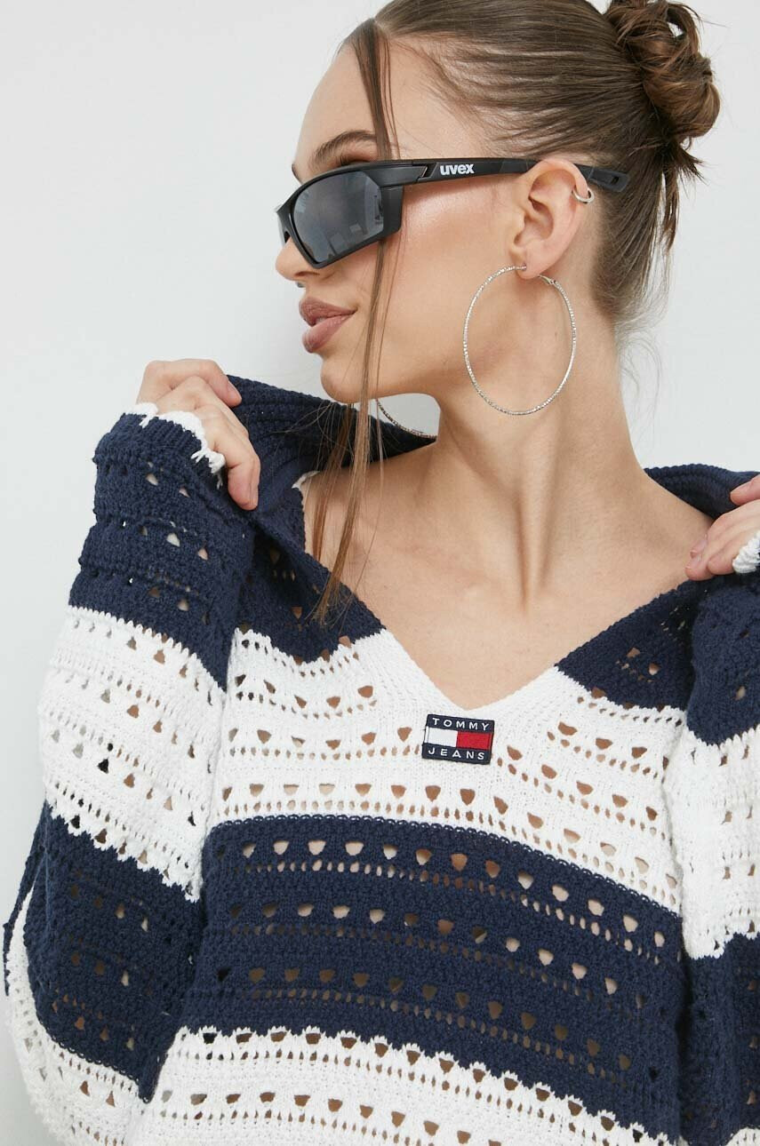 Tommy Jeans Памучен пуловер - Pepit.bg