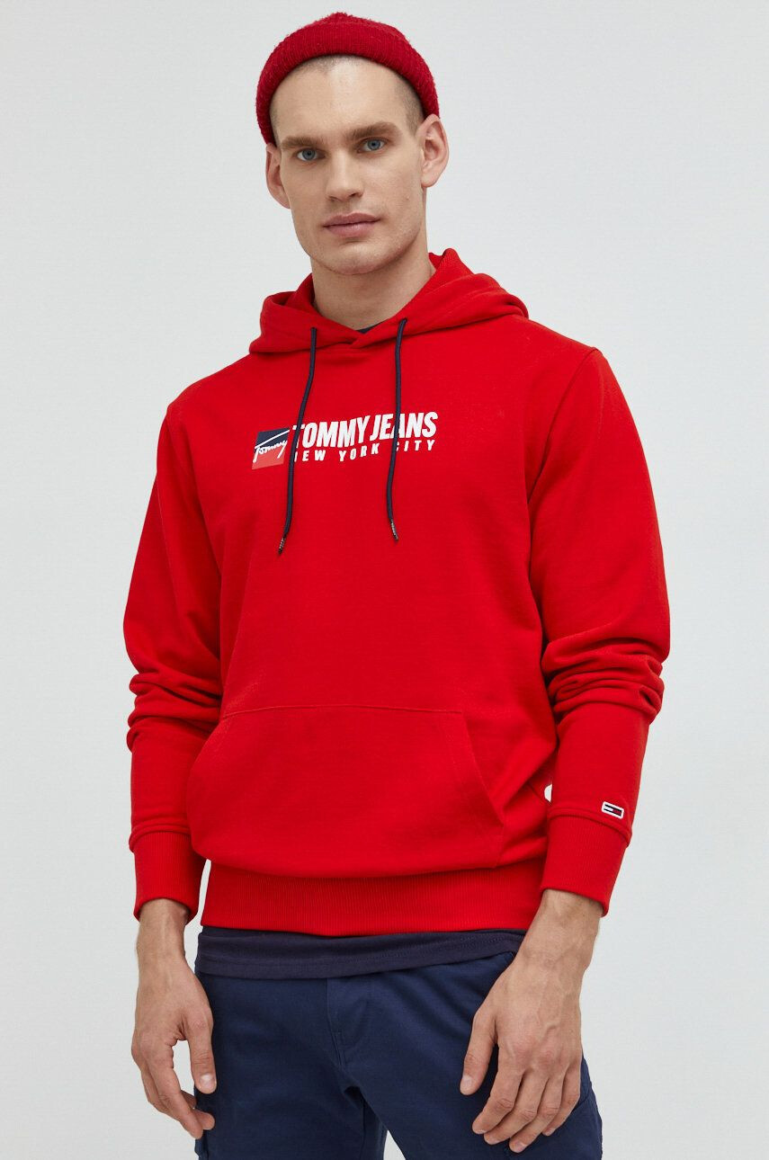 Tommy Jeans Памучен суичър - Pepit.bg